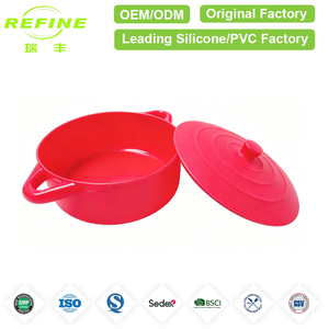 Custom Silicone Portable Microwave Vegetable Food Steamer With Lid