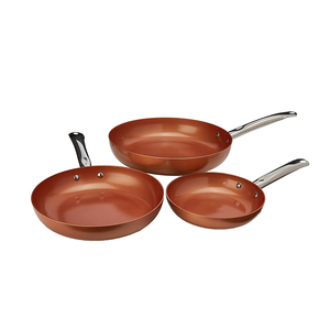 Copper Nonstick Frying Pan Induction Bottom
