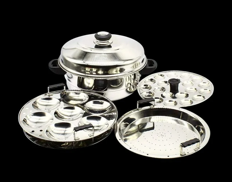 Multi-Cooker Steamer and Idli Insert Plates